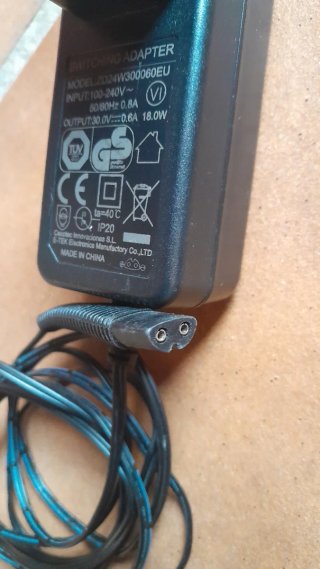 Batería y cargador aspiradora Conga Rockstar