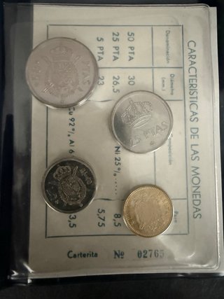 Pruebas Numismáticas 1975