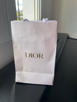 Bolsa de regalo Dior blanca