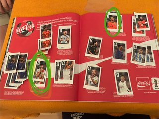 2 Cromos Coca-Cola Mundial FIFA 2026