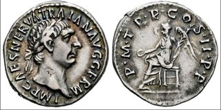 Moneda Romana Trajano