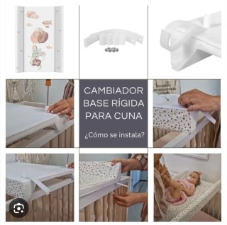 Cambiador de bebé rígido