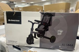 Triciclo KikkaBoo ALUMA 8 en 1 Evolutivo Plegable