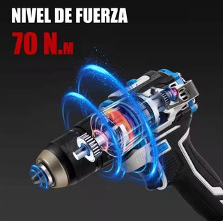 Taladro Inalámbrico 21V + Accesorios