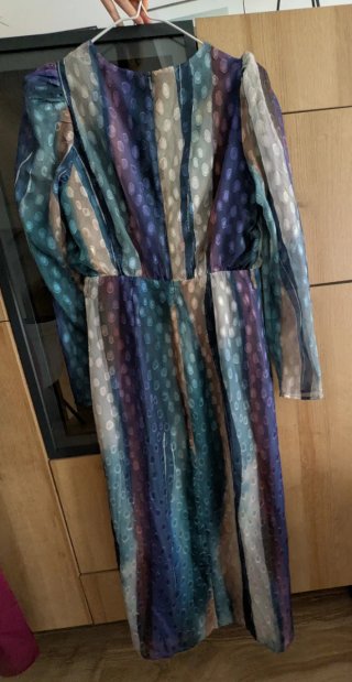 Vestido elegante estampado