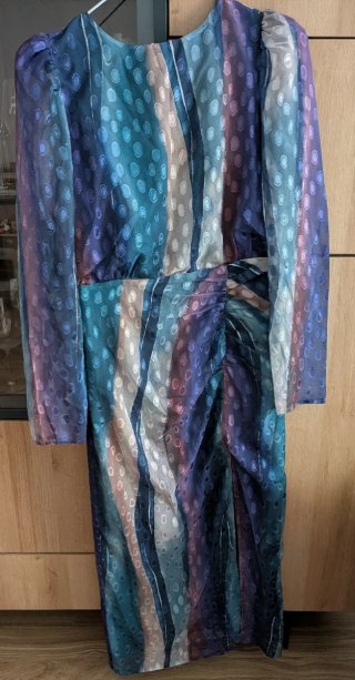 Vestido elegante estampado