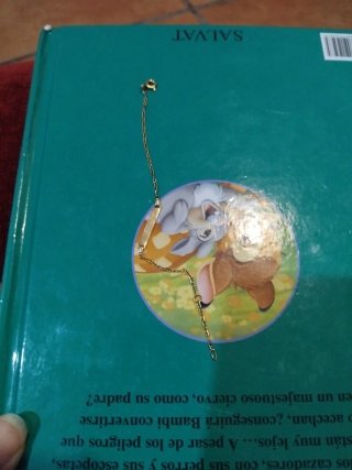 Pulsera de oro para niñas