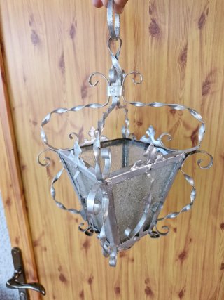 Farolillo decorativo forjado