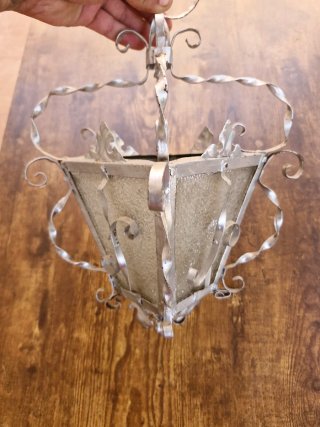 Farolillo decorativo forjado