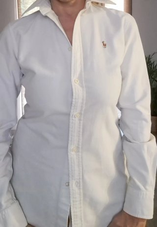 Camisa Polo Ralph Lauren Mujer Blanca