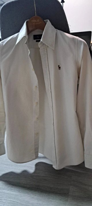 Camisa Polo Ralph Lauren Mujer Blanca