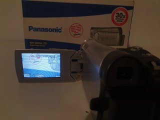 Videocamera Panasonic NV-GS60EG con accessori