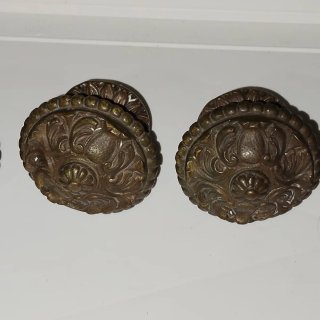 5 Tiradores Antiguos y Roseta Llave