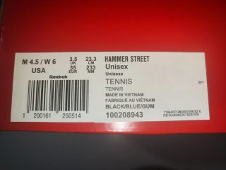 Zapatillas Reebok Hammer Street Talla 35