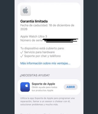 Reloj Apple Watch Ultra 3 + celullar 49mm