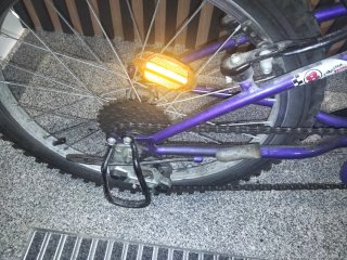 Bicicleta infantil Decathlon.