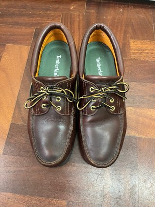 Timberland 3-eye scarpe da barca marroni