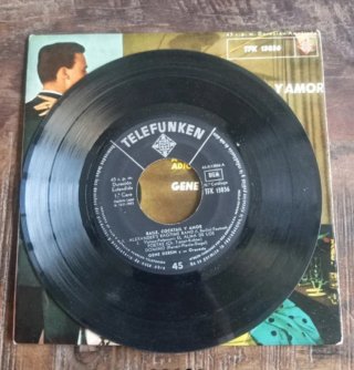 Vinilo Single Baile, Cocktail y Amor Gene Dersin
