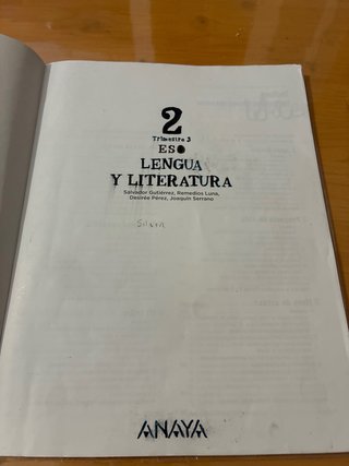 Lengua y Literatura, 2 ESO, Operación mundo