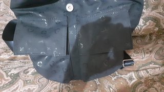 Zainetto donna blu con fantasia