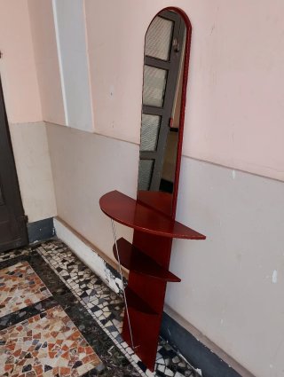 Specchio Ikea anni 80 con mensola