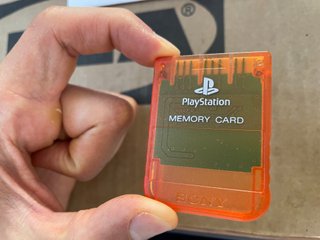 Sony Playstation 1 Ps1 Memory Card Originale Candy
