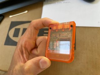 Sony Playstation 1 Ps1 Memory Card Originale Candy