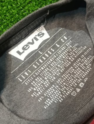 Camiseta Levi's Hombre Gris talla L