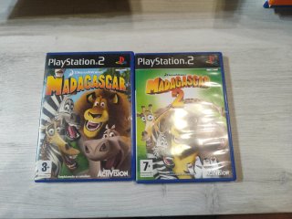 Juegos PS2 Madagascar 1 y 2
