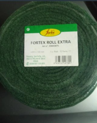 3 Rollos Fibra Limpieza Verde Fortex