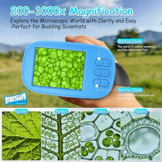 Microscopio Infantil Pantalla