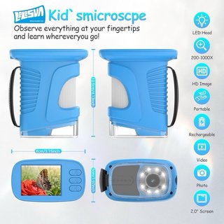 Microscopio Infantil Pantalla
