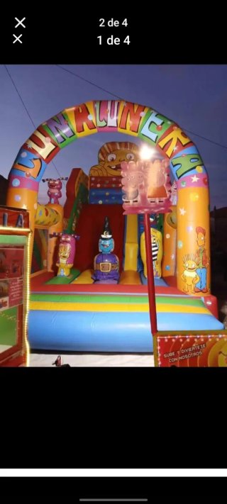 Hinchable tobogán infantil Lunis
