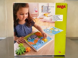 Juego de engranajes HABA para niños