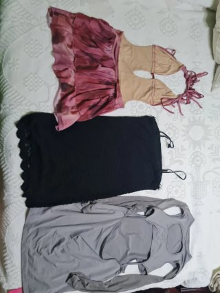 Lote 3 vestidos talla L