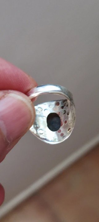 Anillo de Plata y Labradorita.