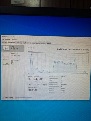 PC Fisso HP 290 G1 MT i3 7th Gen 8GB RAM 250GB SSD