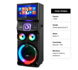 Altavoz Karaoke Bayamon 12 1000W