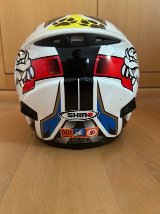 Casco Moto Shiro Infantil Bulldog