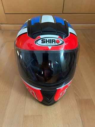 Casco Moto Shiro Infantil Bulldog