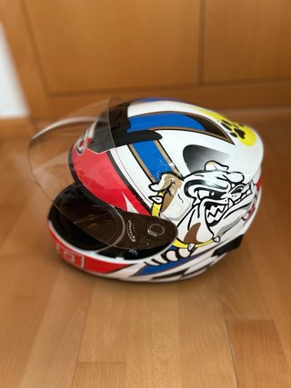 Casco Moto Shiro Infantil Bulldog