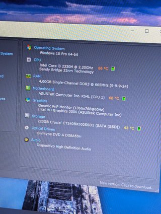 ASUS X54H Laptop - SSD 240GB