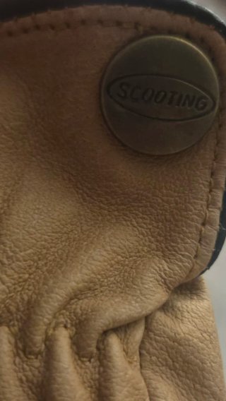 Guantes de moto de verano beige