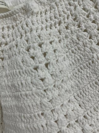 Vestido blanco estilo ibicenco