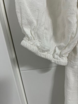 Vestido blanco estilo ibicenco