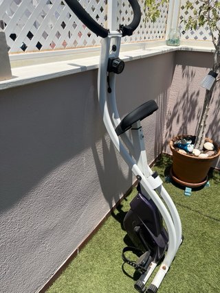Bicicleta Estática Plegable