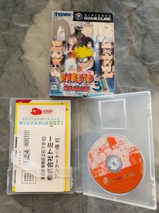 Naruto 3 Gekitou Ninja Taisen! 3 GameCube Japonés