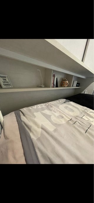 Cama abatible horizontal con armario integrado
