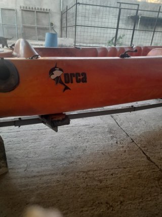 Kayak 2 plazas rígido + carro transporte