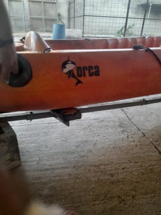 Kayak 2 plazas rígido + carro transporte